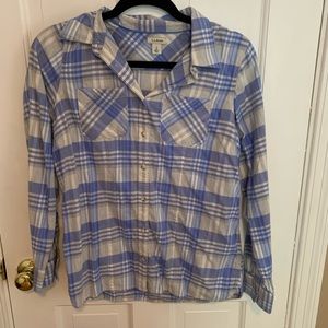 LL Bean Flannel Size Small